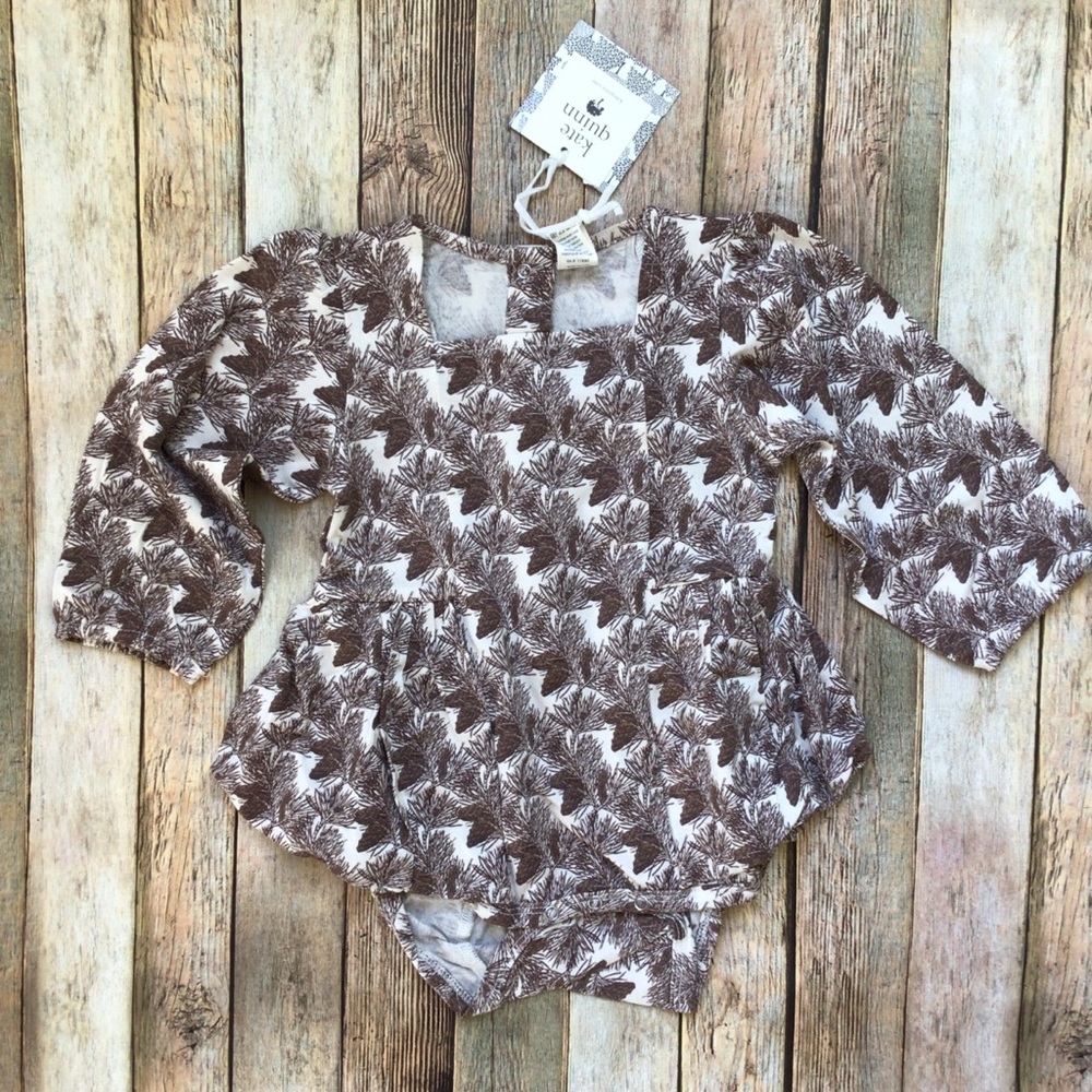 NWT Kate Quinn Forest Pine Ballerina Bubble